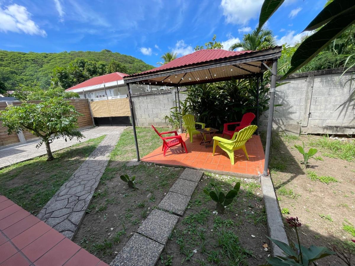 Le Gaspardo , 2 Chambres Climatisees , A 2 Mins A Pied De La Plage , Wifi , Jardin Clos, Parking ,Sans Vis-A-Vis Le Carbet Dış mekan fotoğraf