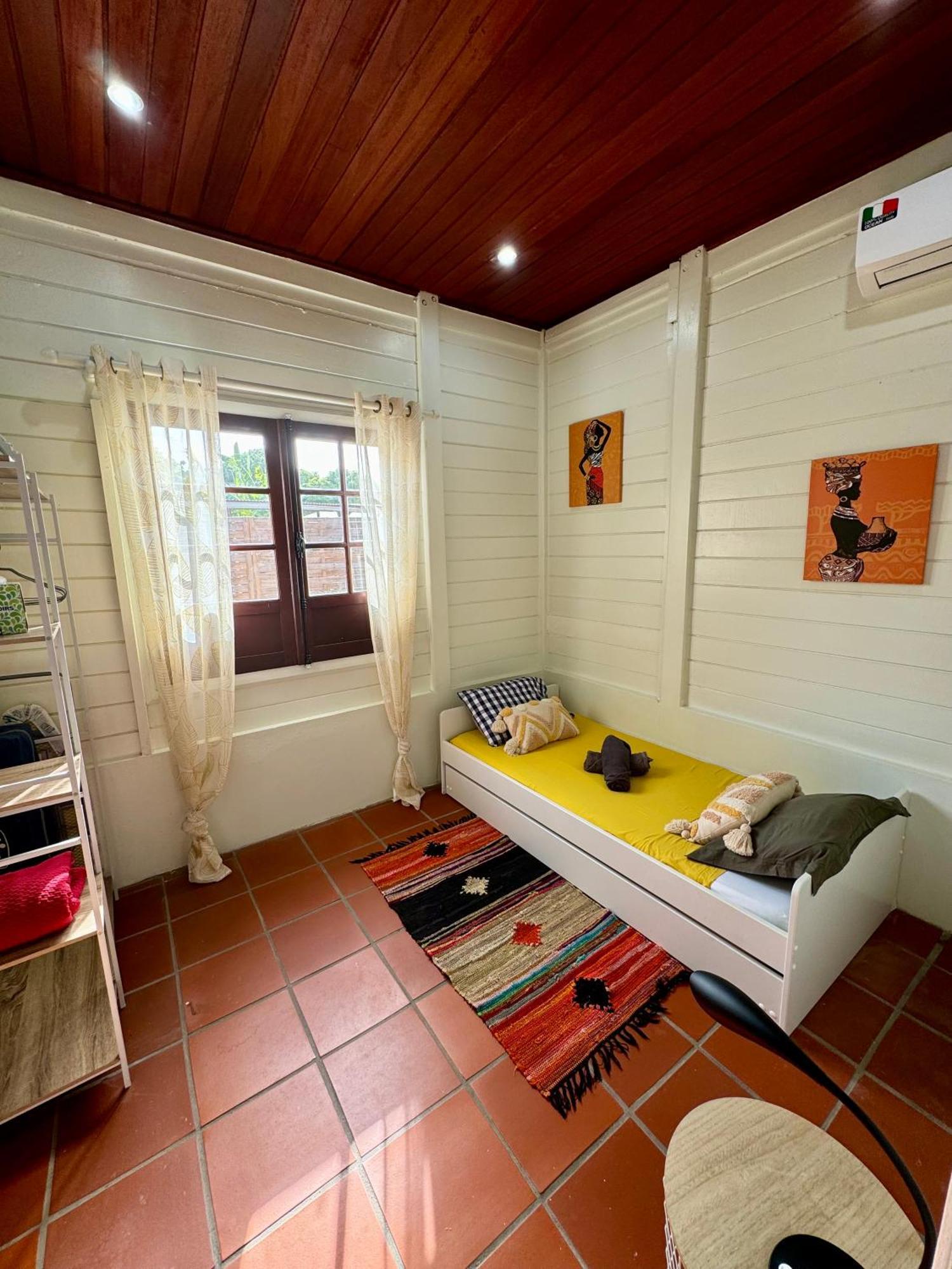 Le Gaspardo , 2 Chambres Climatisees , A 2 Mins A Pied De La Plage , Wifi , Jardin Clos, Parking ,Sans Vis-A-Vis Le Carbet Dış mekan fotoğraf